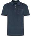 NS218 Native Spirit Kids Terry Towel Polo Shirt Navy colour image